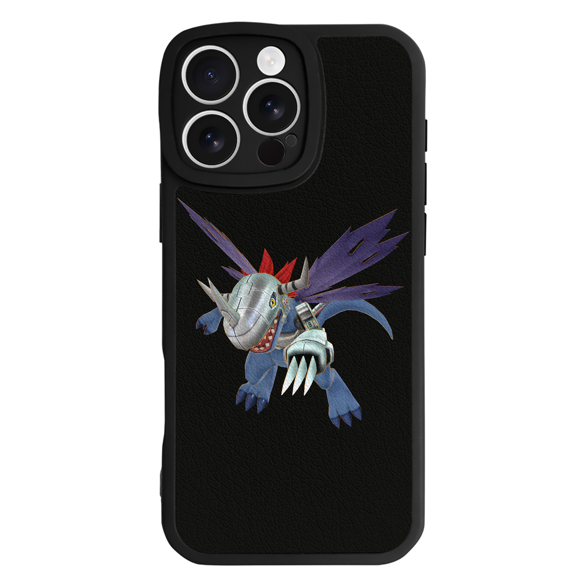 （画像用） Digimon デジタルモンスター/デジモン 【iPhone 16シリーズ対応】シリコンスマホケース（レザー調） 材質：シリコン